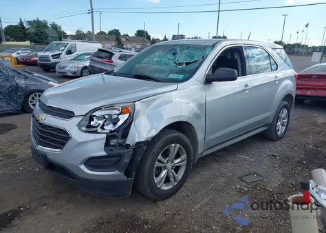 2017 Chevrolet Equinox Ls из США, поврежденный, VIN 2GNALBEK5H1518288